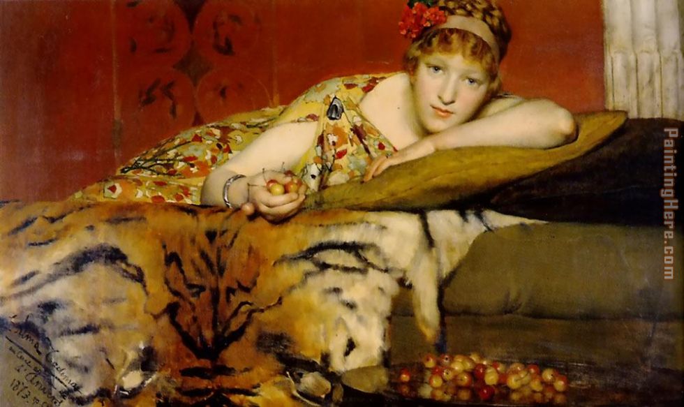 Sir Lawrence Alma-Tadema Cherries